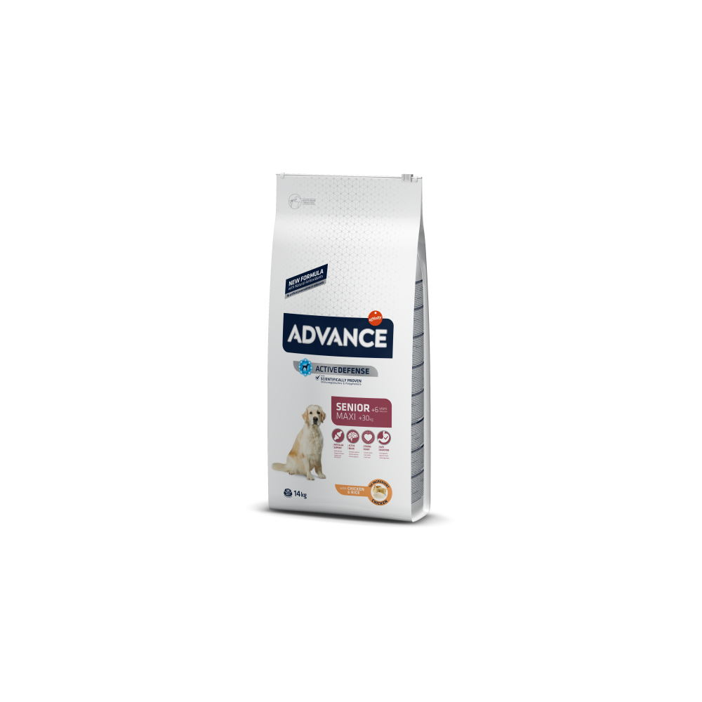 ADVANCE koeratoit Maxi Senior Chicken & Rice 14kg