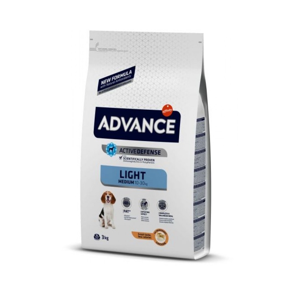 ADVANCE koeratoit Medium Light Chicken 12kg