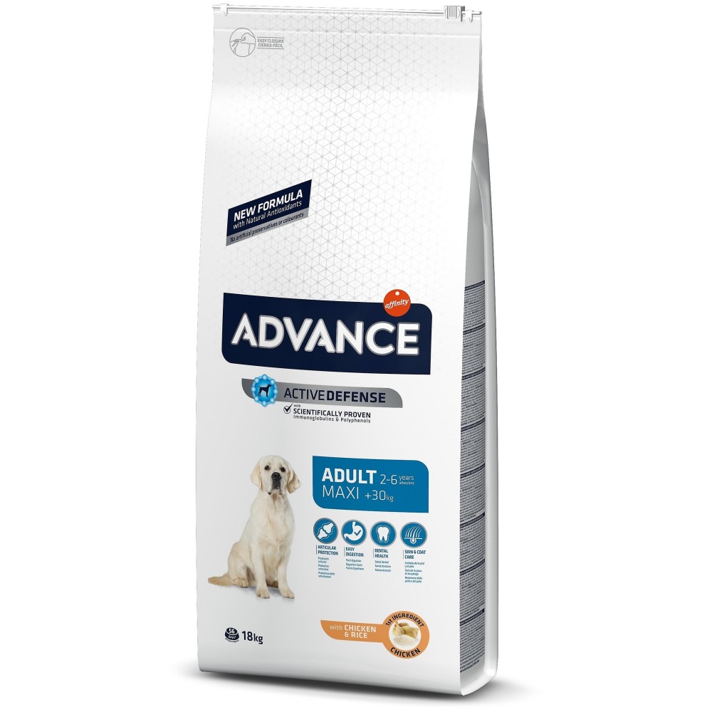 ADVANCE koeratoit Maxi Adult Chicken & Rice 14kg