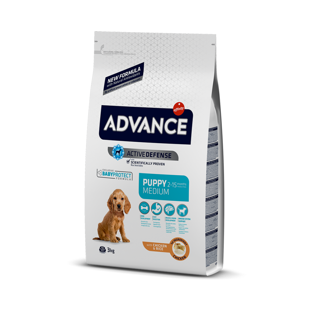 Advance koeratoit Medium Puppy chicken & rice 12kg