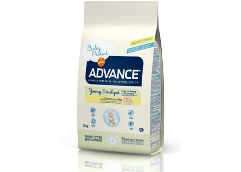 ADVANCE kassitoit STERILIZED YOUNG CHICKHEN & RICE 3kg