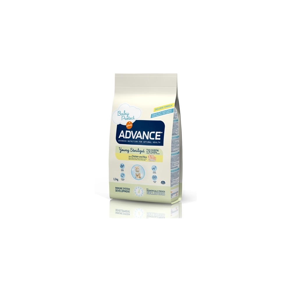 ADVANCE kassitoit STERILIZED YOUNG CHICKHEN & RICE 3kg