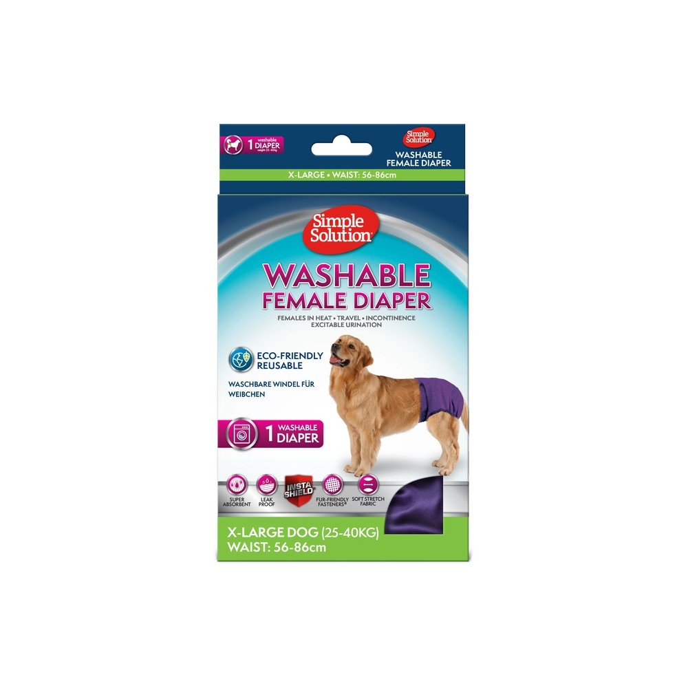 Simple Solution pestav mähe emasele koerale, XL suurus, 1 tk