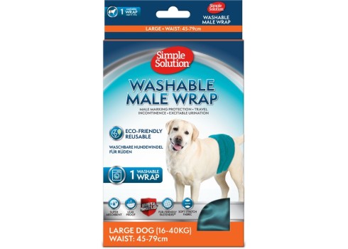 Simple Solution pestav mähe isasele koerale L suurus, 1 tk