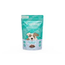 FREEDOG KOERA MAIUS SEMI-MOIST KALA-LEHTKAPSAS 100G