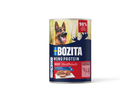 Bozita Pâté Monoprotein Beef koera täissööt 6x400g