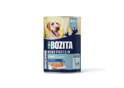 Bozita Pâté Monoprotein Lamb koera täissööt 6x400g