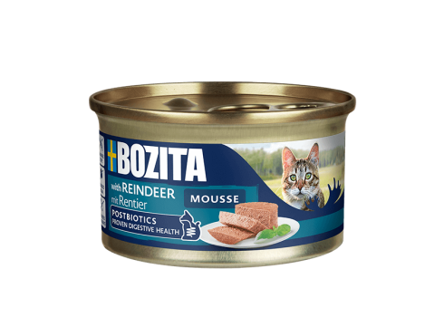 Bozita Mousse with Reindeer kassi täissööt 12x85g