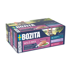 Bozita Mousse Wild Mix kassi täistoit 12x85g