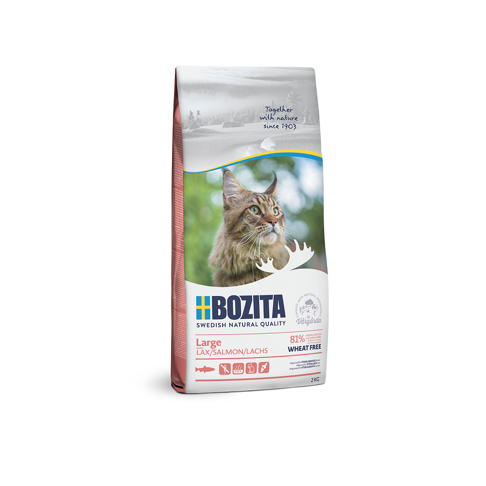 Bozita Large wheat free Salmon kassitoit 400g