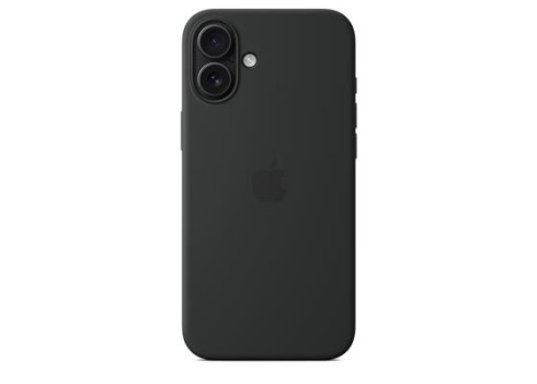 iPhone 16 Plus Silicone Case with MagSafe - Black