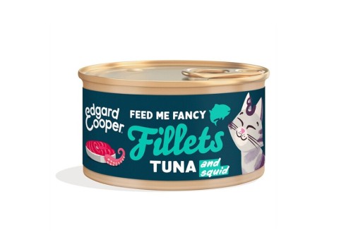 Edgard Cooper konserv kassile tuunikala ja kalmaariga 70 g