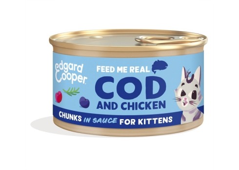 Edgard Cooper konserv kassipoegadele tursa- ja kanatükkidega 85 g