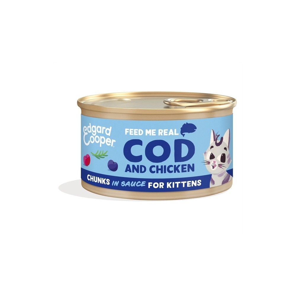 Edgard Cooper konserv kassipoegadele tursa- ja kanatükkidega 85 g