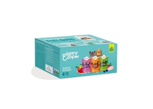Edgard Cooper koera konservide multipakk, 6 x 400 g