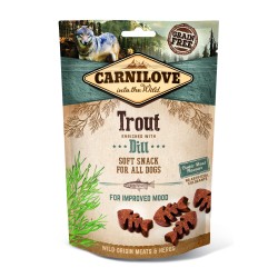 Carnilove Dog Snack Trout & Dill maiused koerale 200g
