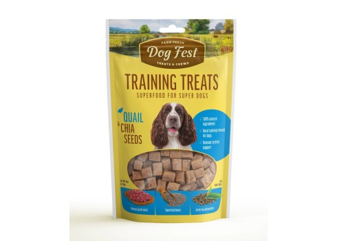 Dog Fest treeningmaius vutilihast salveiseemnetega 90g