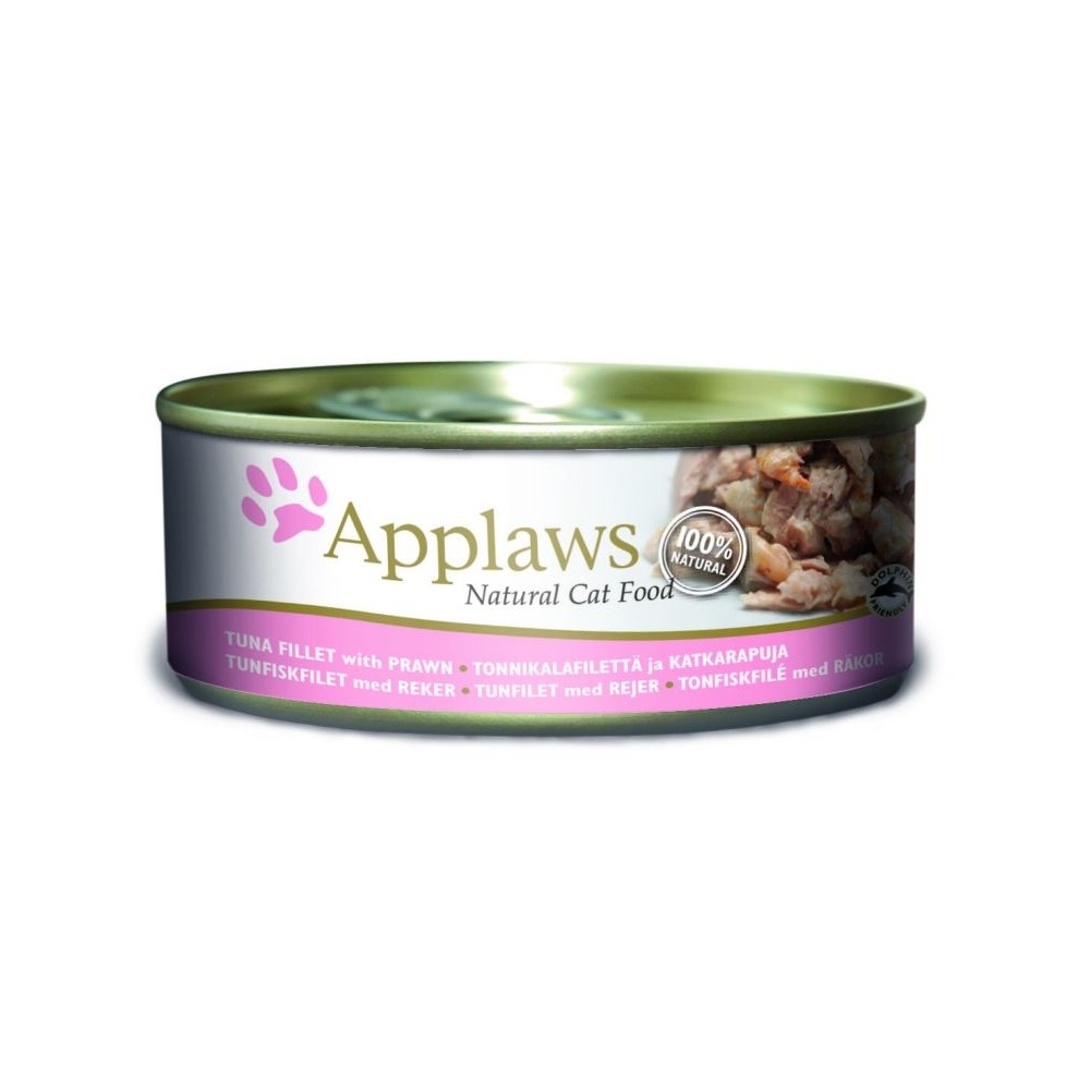 APPLAWS KASSI KONSERV TUUNIKALA & KREVETT 12x70g