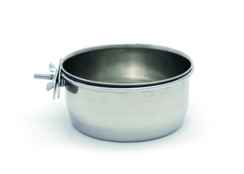 Beeztees Coopcup kauss puuri rvs+nit kruviga 0,6 l-12 cm