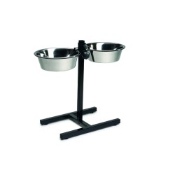 Beeztees H-Stand koerakauss, 50 cm kõrge,  2 x 2530 ml