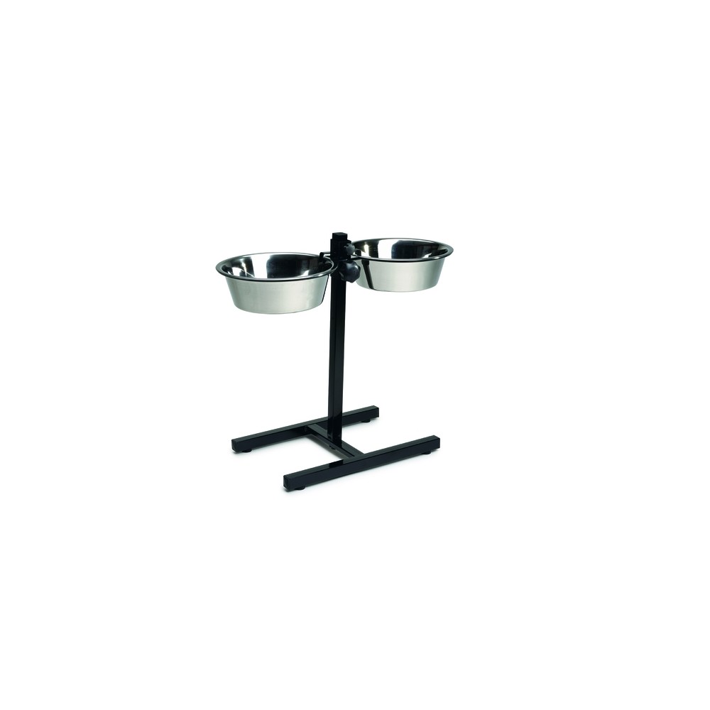 Beeztees H-Stand koerakauss, 50 cm kõrge,  2 x 2530 ml