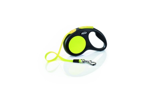 Flexi Classic Neon lintrihm S-5 m, kollane