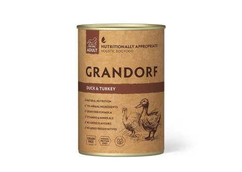 Grandorf Pardi- ja Kalkuniliha konserv koertele 400g