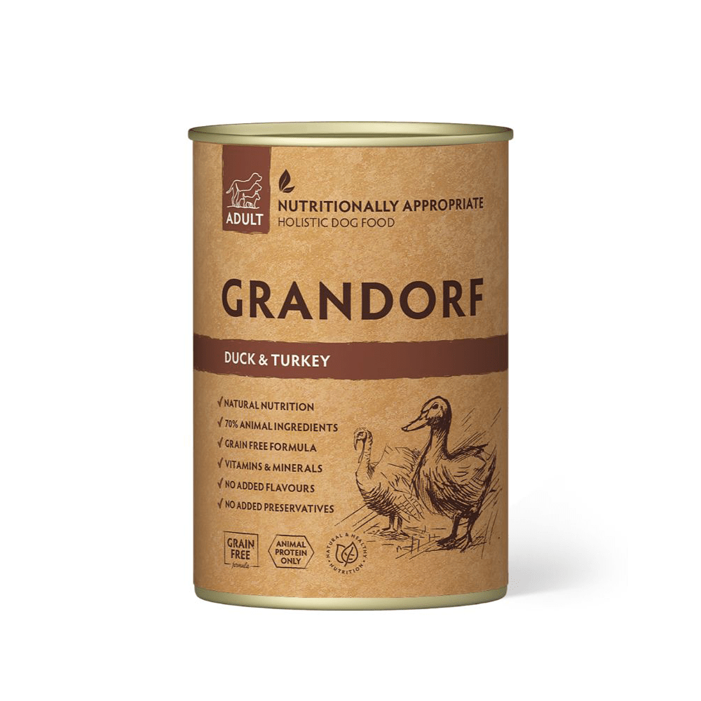 Grandorf Pardi- ja Kalkuniliha konserv koertele 400g