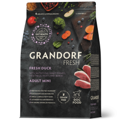 Grandorf Fresh Värske Pardiliha ja Bataat väikest tõugu koertele 1kg