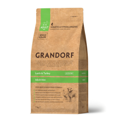 Grandorf Lambaliha ja Kalkuniliha väikest tõugu koertele 1kg