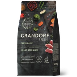 Grandorf Cat Fresh Värske Part ja Bataat Täiskasvanud Steriliseeritud Kassidele 400g