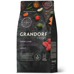 Grandorf Cat Fresh Värske Lammas ja Bataat Täiskasvanud Kassidele 400g