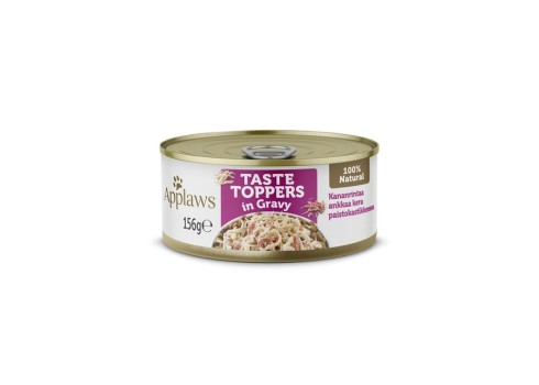 Applaws Taste Toppers konserv koertele kana ja pardiga kastmes, 156g