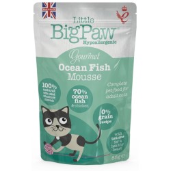 Little Bigpaw kassi einekotike Mousse ookeanikalaga 85 g