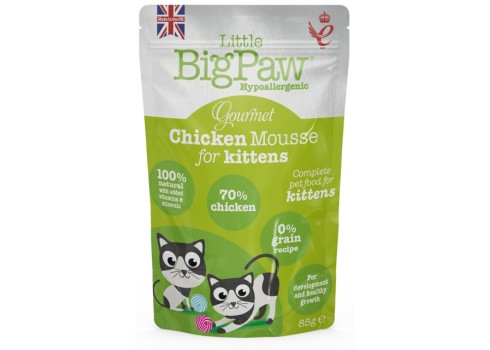 Little Bigpaw kassipoja einekotike Mousse kanaga 85 g