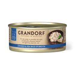 Grandorf Kana Rinnafilee ja Meriahven konserv kassidele 6x70g