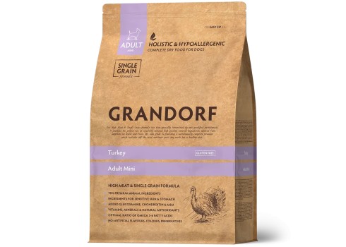 Grandorf Kalkuniliha Väikest tõugu koertele 3kg