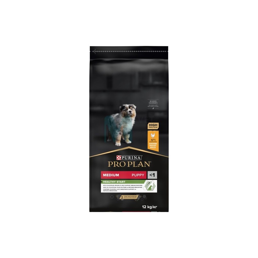 PRO PLAN Medium Puppy Chicken koeratoit 12kg