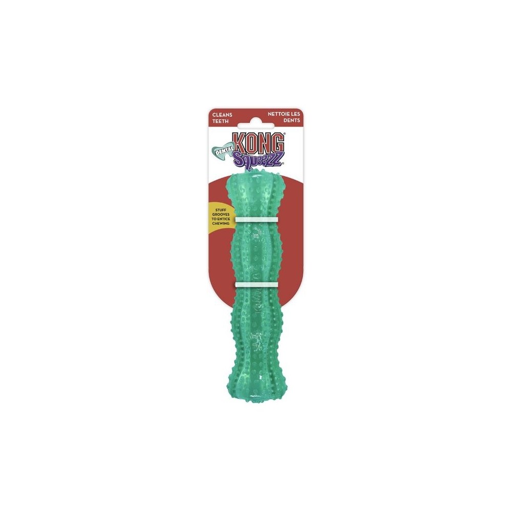 KONG koera närimismänguasi Squeezz Dental pulk, M