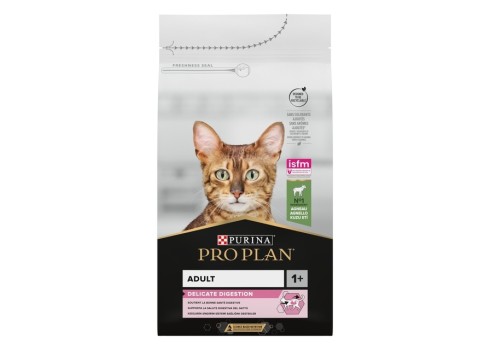 Purina Pro Plan kassitoit Delicate lambaga, 1,5kg