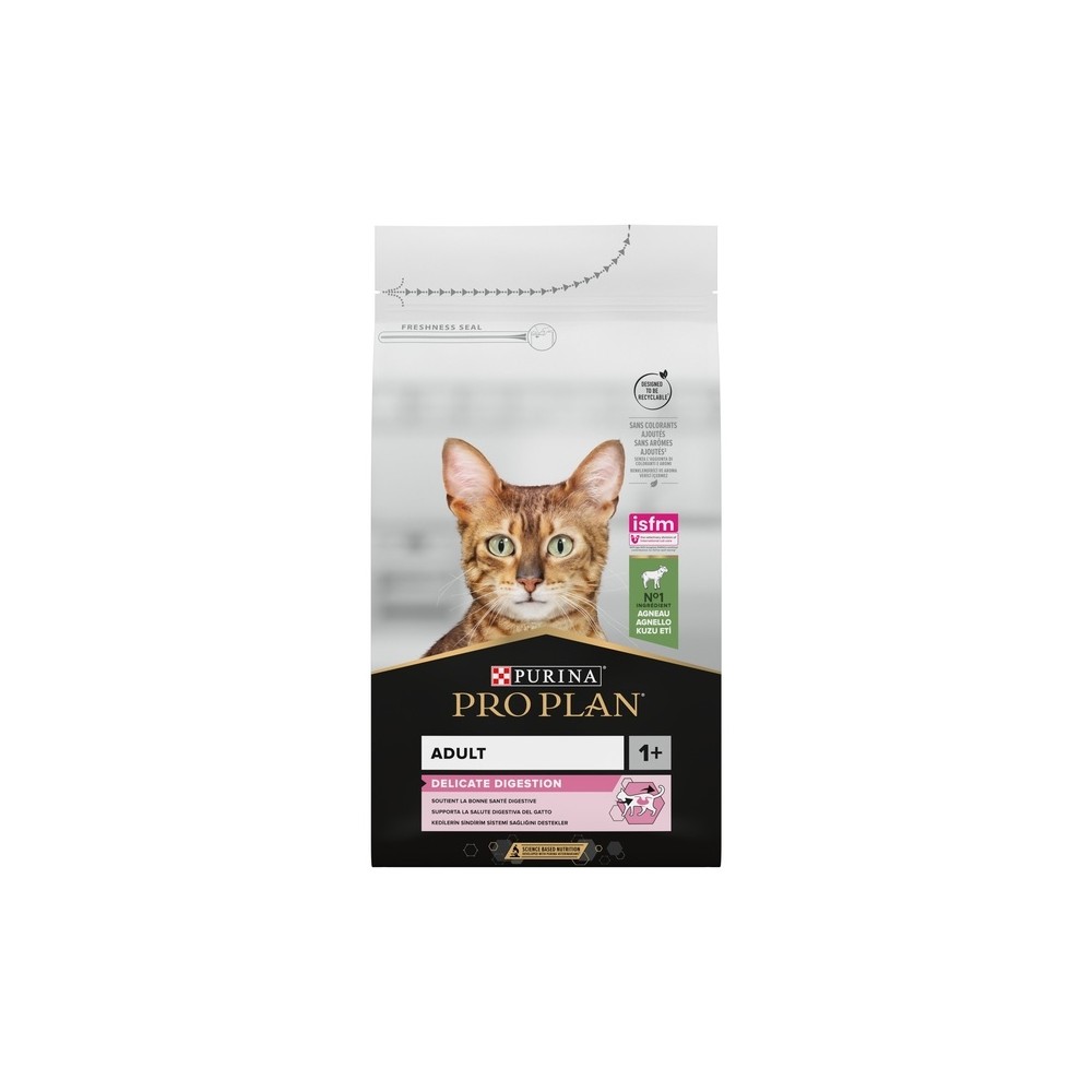 Purina Pro Plan kassitoit Delicate lambaga, 1,5kg