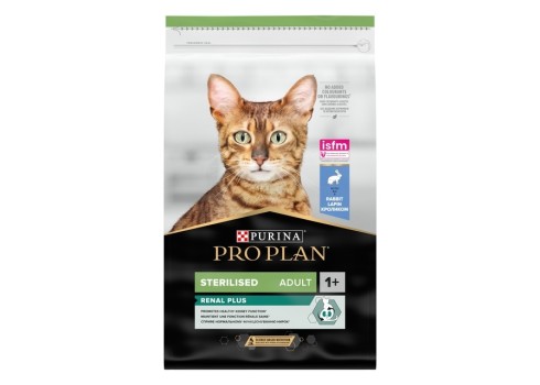 Purina Pro Plan kassitoit Sterilised Renal küülik, 10 kg