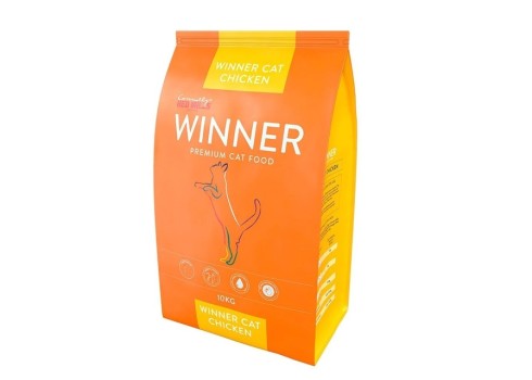 Winner täissööt kassile kanaga, 10 kg