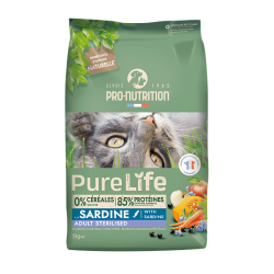 Pure Life Cat Sardiinidega Steriliseeritud Kassidele 4kg (2x2kg)