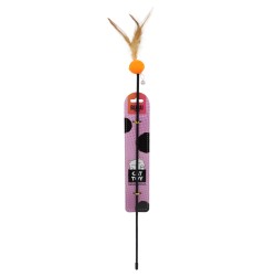 Bubu Pets kassiõng palli ja sulega 55cm 1tk assortii