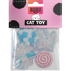 Bubu Pets erinevad pallid kassidele 4tk