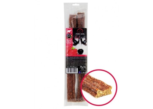 FINE DOG veise pulgad 93% LIHA 90g - 2 pcs