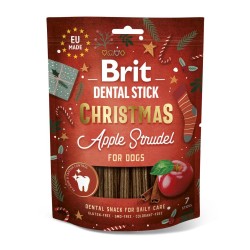 Brit Dental Stick Christmas närimispulgad koertele 7tk 250g