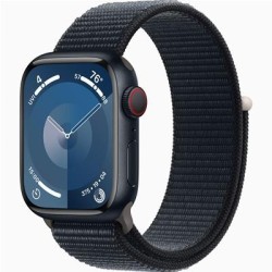 Apple Watch 9 Cellular 41mm Midnight-Midnight Sport Loop