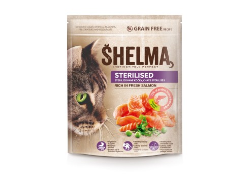 Shelma steril.kassidele värske lõhega, teraviljavaba 750g